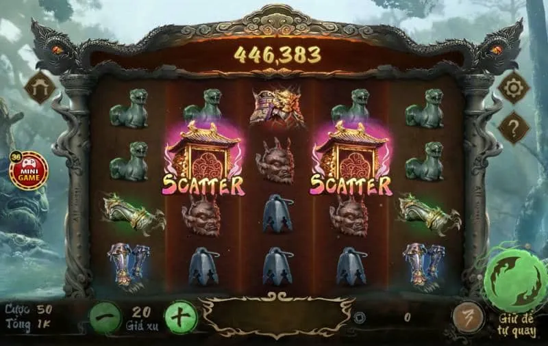 Đồ họa 3D sống động của game bắn cá gacam67